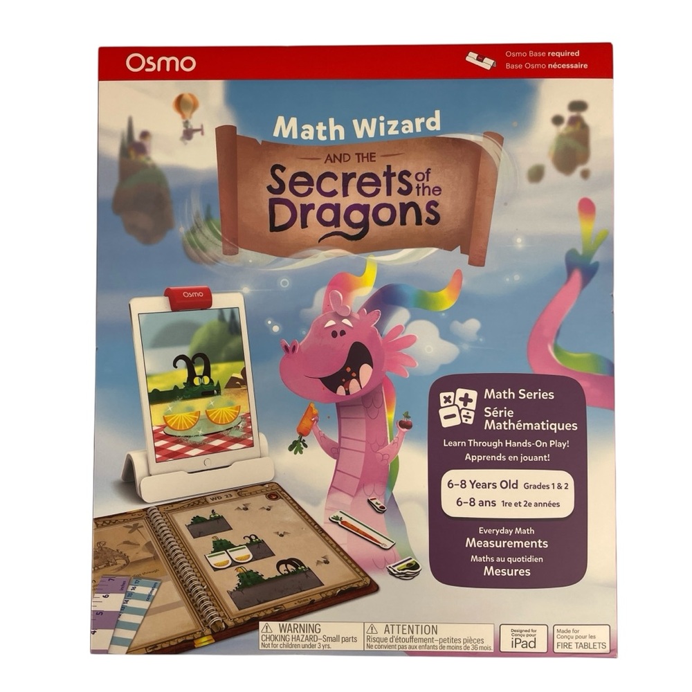 Osmo Math Wizard and the Secrets of the Dragons New in Box